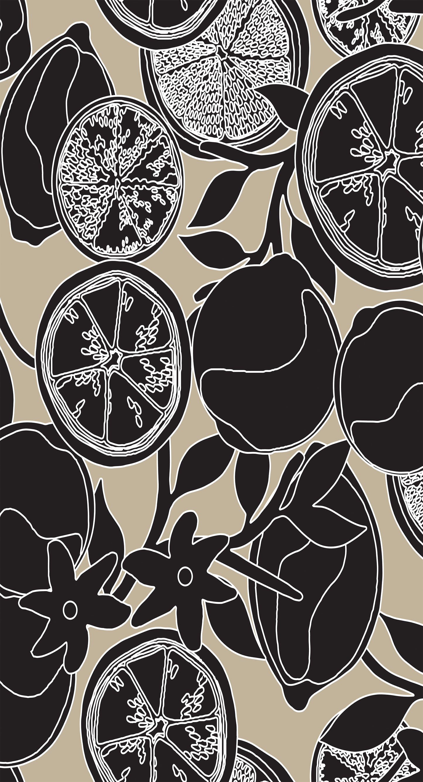 Citrus & Blossoms Black