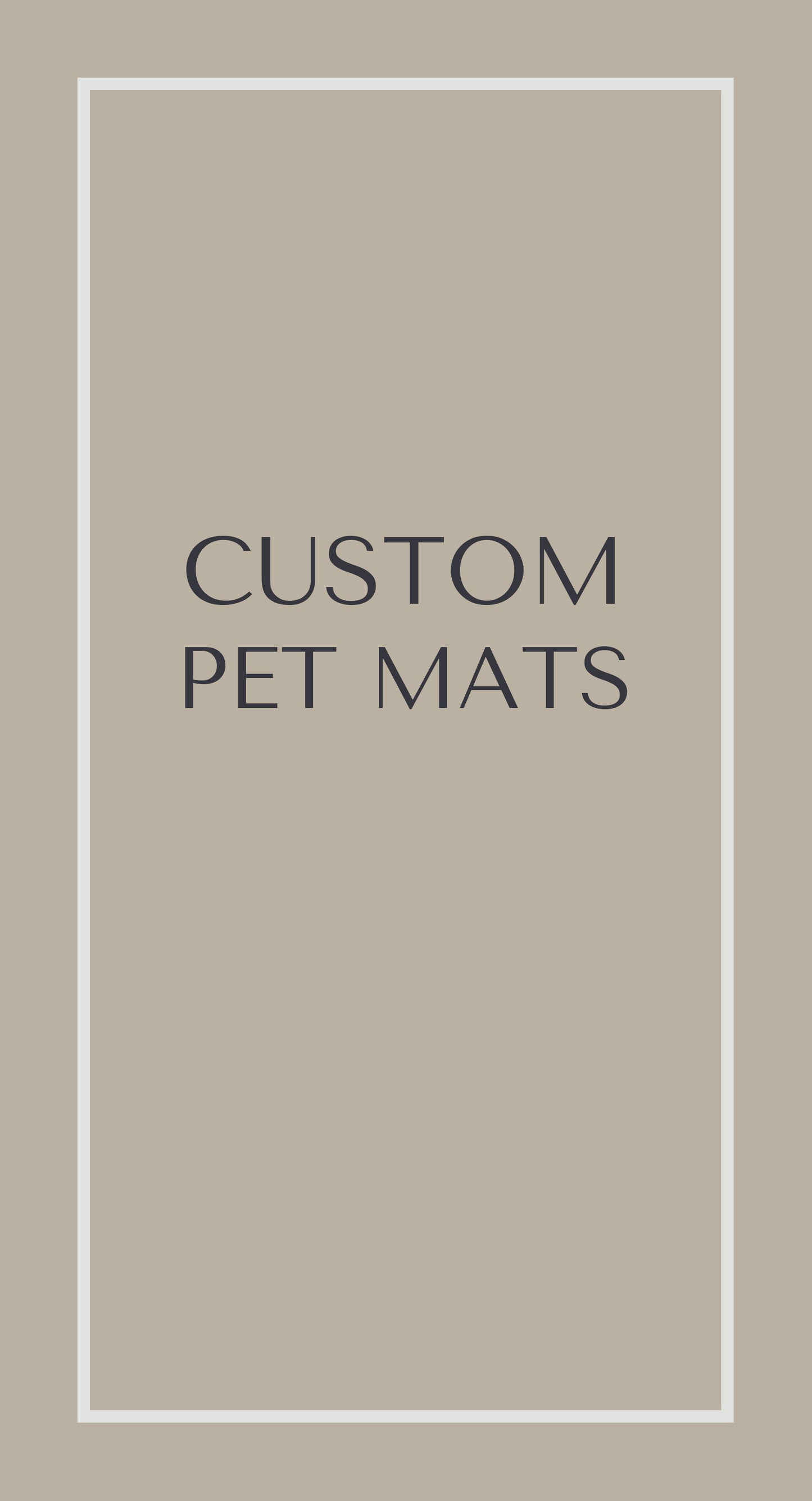 Single Pet Portrait